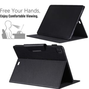 IPad Pro 12.9 2022, 2021, 2020, 2018 fodral - Svart
