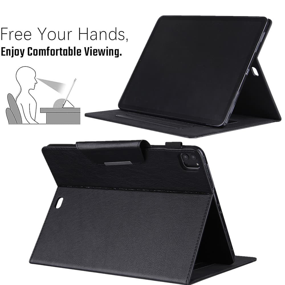 IPad Pro 12.9 2022, 2021, 2020, 2018 fodral - Svart