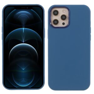 IPhone 12- 12 Pro silikonskal - Mörkblått