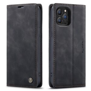 CASEME 013 Plånboksfodral för iPhone 13 Pro - Svart