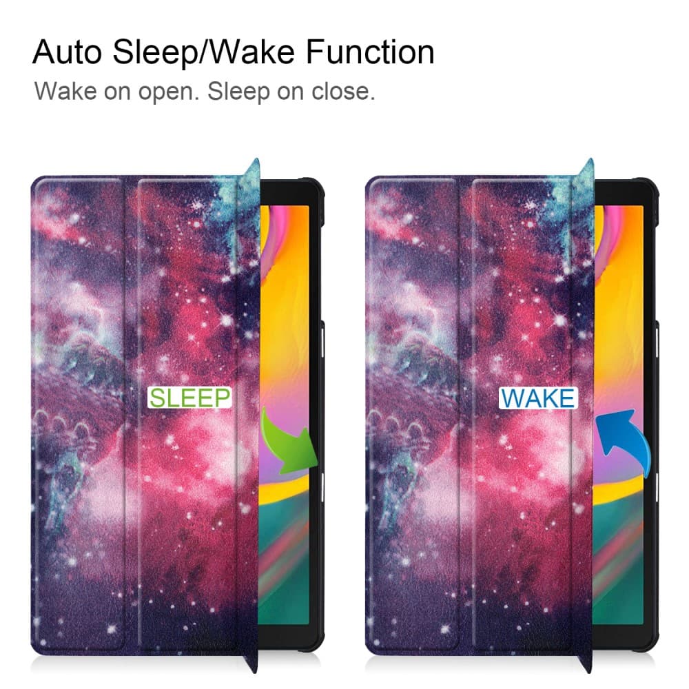Tri-fold Fodral till Samsung Galaxy Tab A 10.1" 2019 - Galax