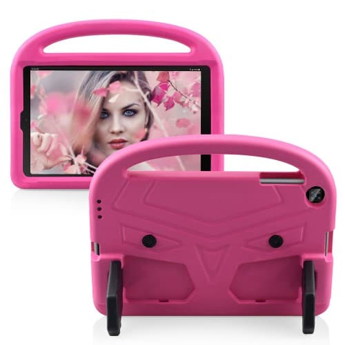 EVA Shock Proof Skal med Sparv Design för Galaxy Tab A 10.1 2019 - Rosa