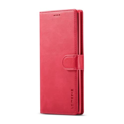 LC.IMEEKE Plånboksfodral för Samsung Galaxy Note 10 Plus - Röd