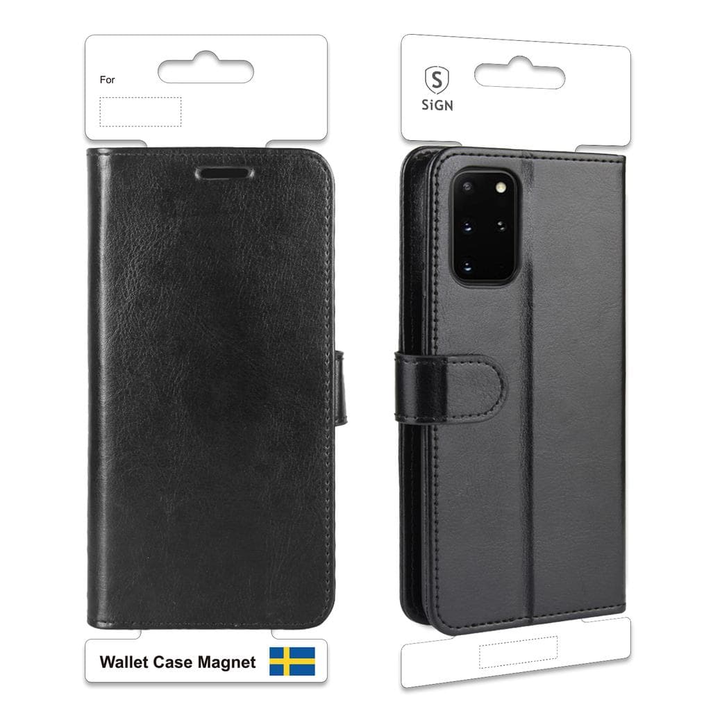 SiGN Plånboksfodral till Samsung Galaxy S20 - Svart