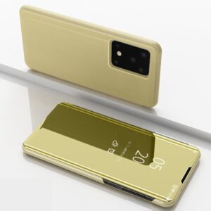 View Window Flip-Fodral till Samsung Galaxy S20 Ultra - Guld