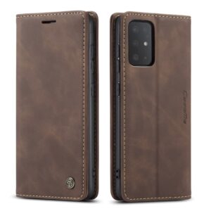 CASEME 013 Series Plånboksfodral till Samsung Galaxy S20 Ultra - Mörkbrun
