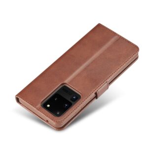 LC.IMEEKE Plånboksfodral till Samsung Galaxy S20 Ultra - Coffee