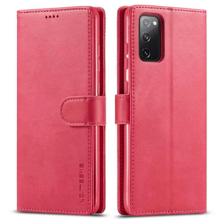 LC.IMEEKE Fodral för Samsung Galaxy S20 FE - Rosa