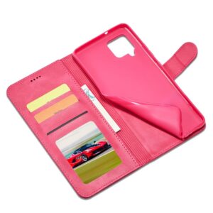 LC IMEEKE Plånboksfodral för Samsung Galaxy A42 - Rosa