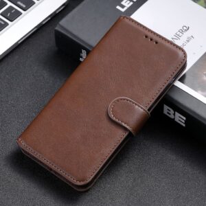 Samsung Galaxy S21 Ultra 5G premium plånboksfodral - Brun