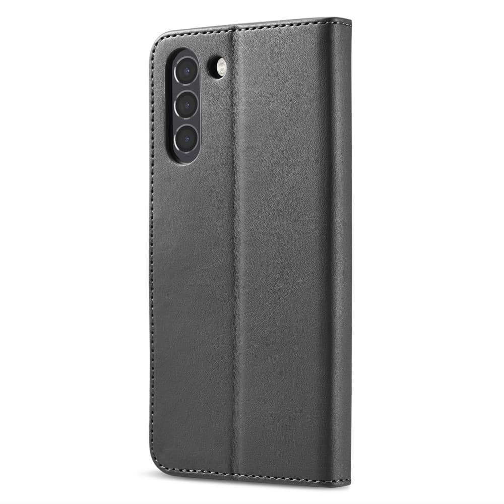 LC.IMEEKE Wallet Fodral för Samsung Galaxy S21 FE - Svart