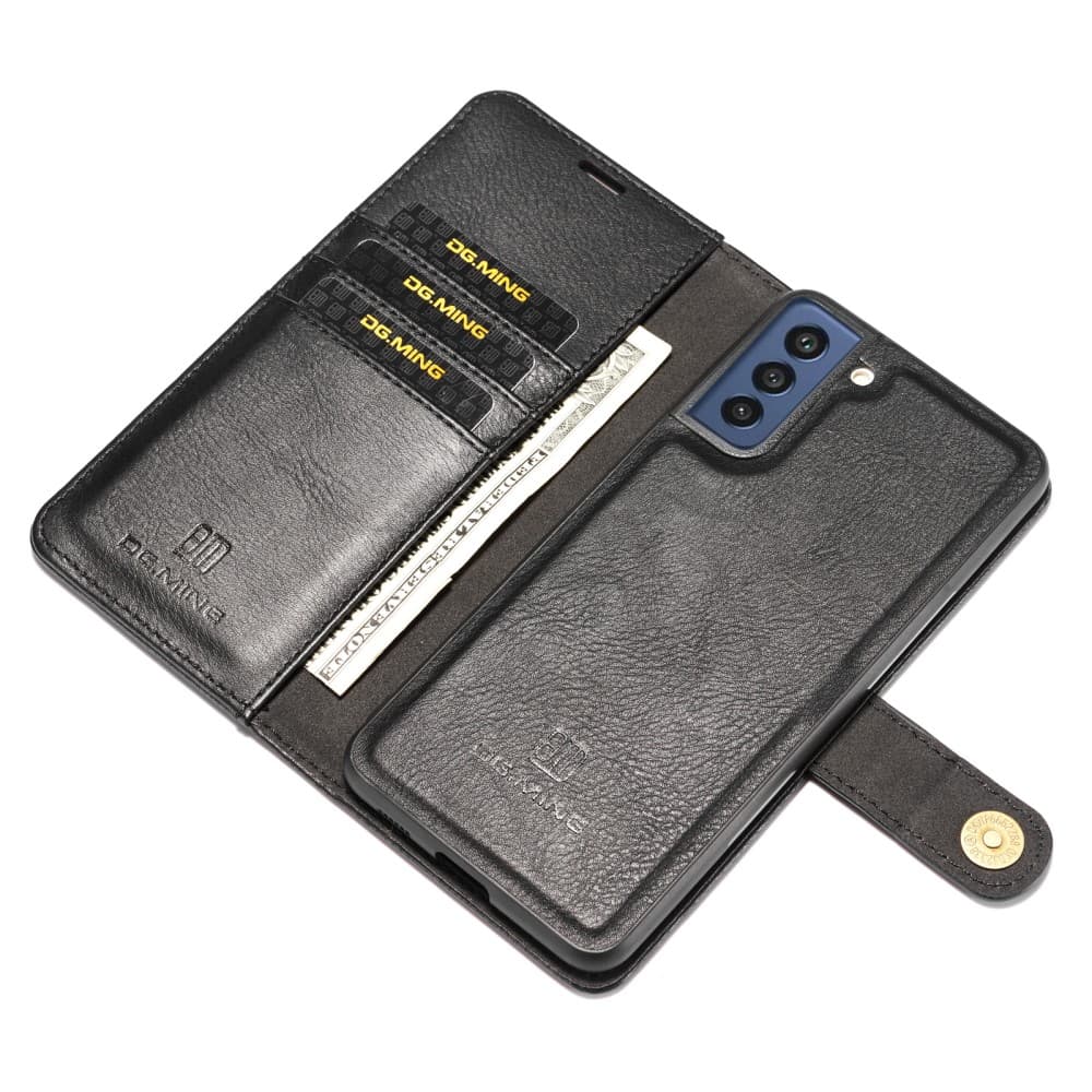 DG.MING 2-in-1 Fodral för Samsung Galaxy S21 FE - Svart