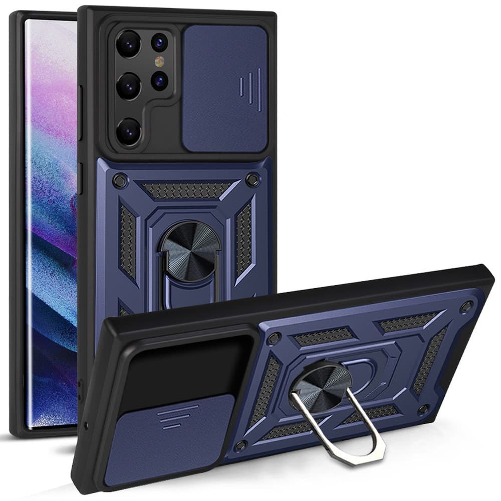 Samsung Galaxy S22 Ultra 5G mobilskal - Blått