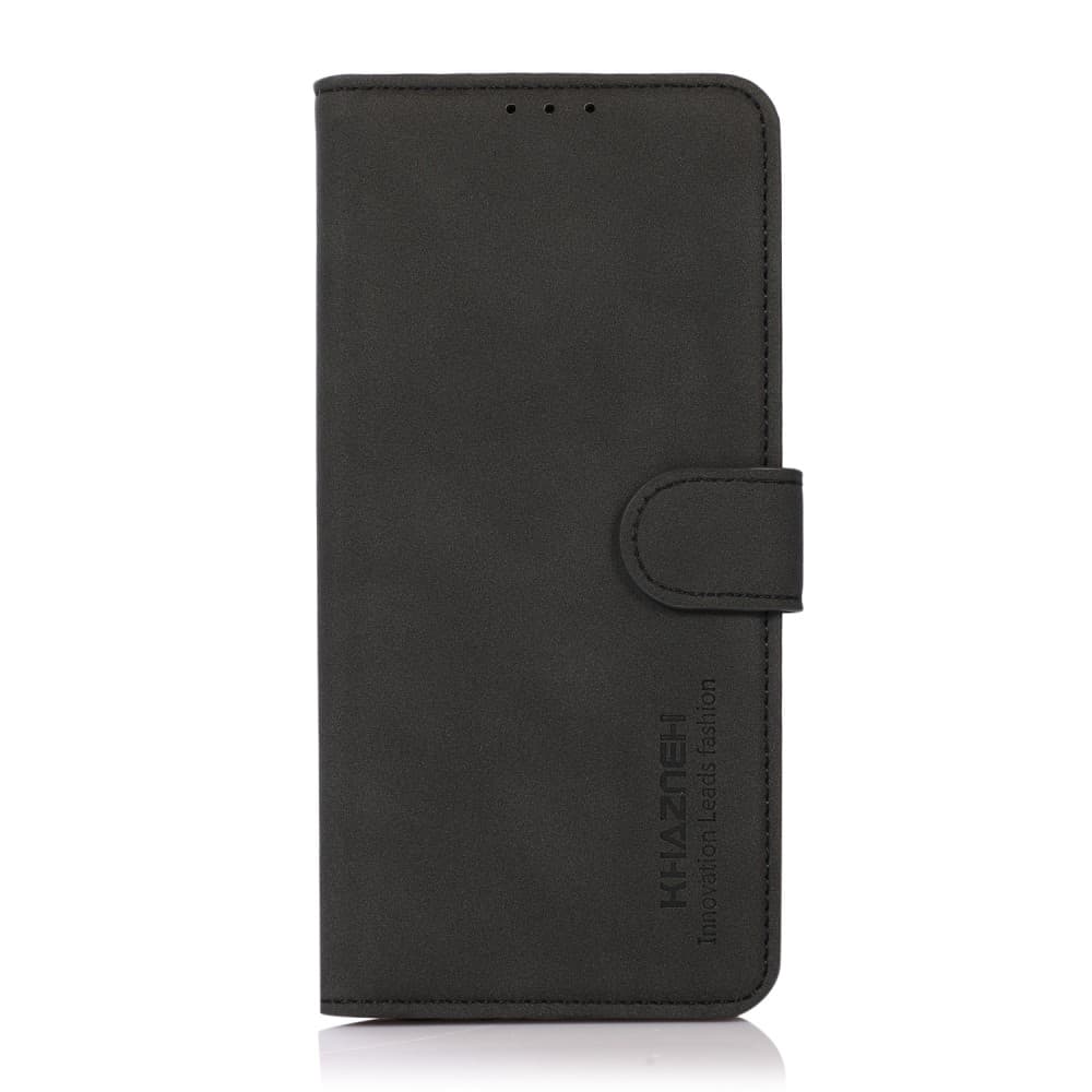 KHAZNEH Samsung Galaxy S22 Ultra 5G premium plånboksfodral - Svart