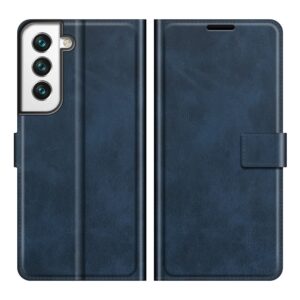 Samsung Galaxy S22 5G premium plånboksfodral - Blått