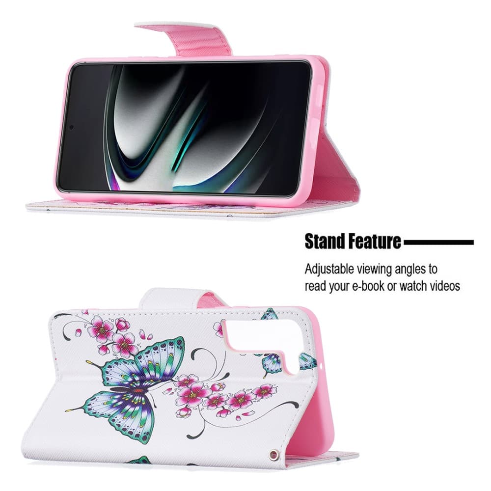 Samsung Galaxy S22 plus 5G fodral - Peach Blossom and Flower