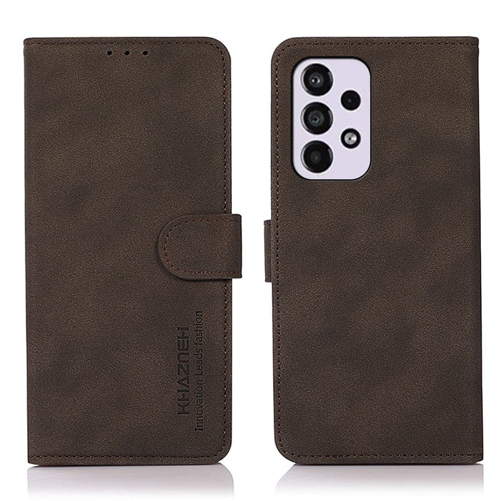 KHAZNEH Samsung Galaxy A33 5G telefonfodral - Brunt