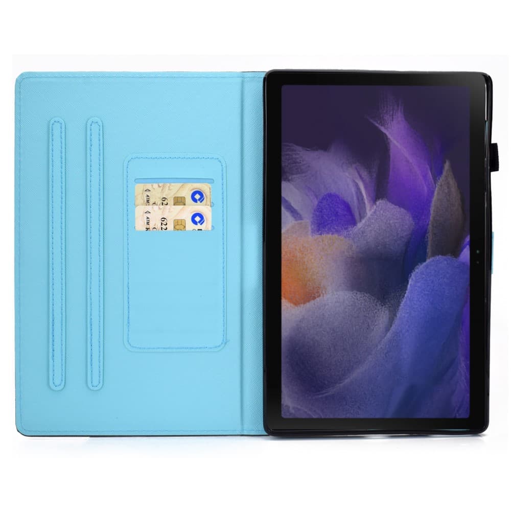 Samsung Galaxy Tab A8 2021 fodral - Cat and Butterfly