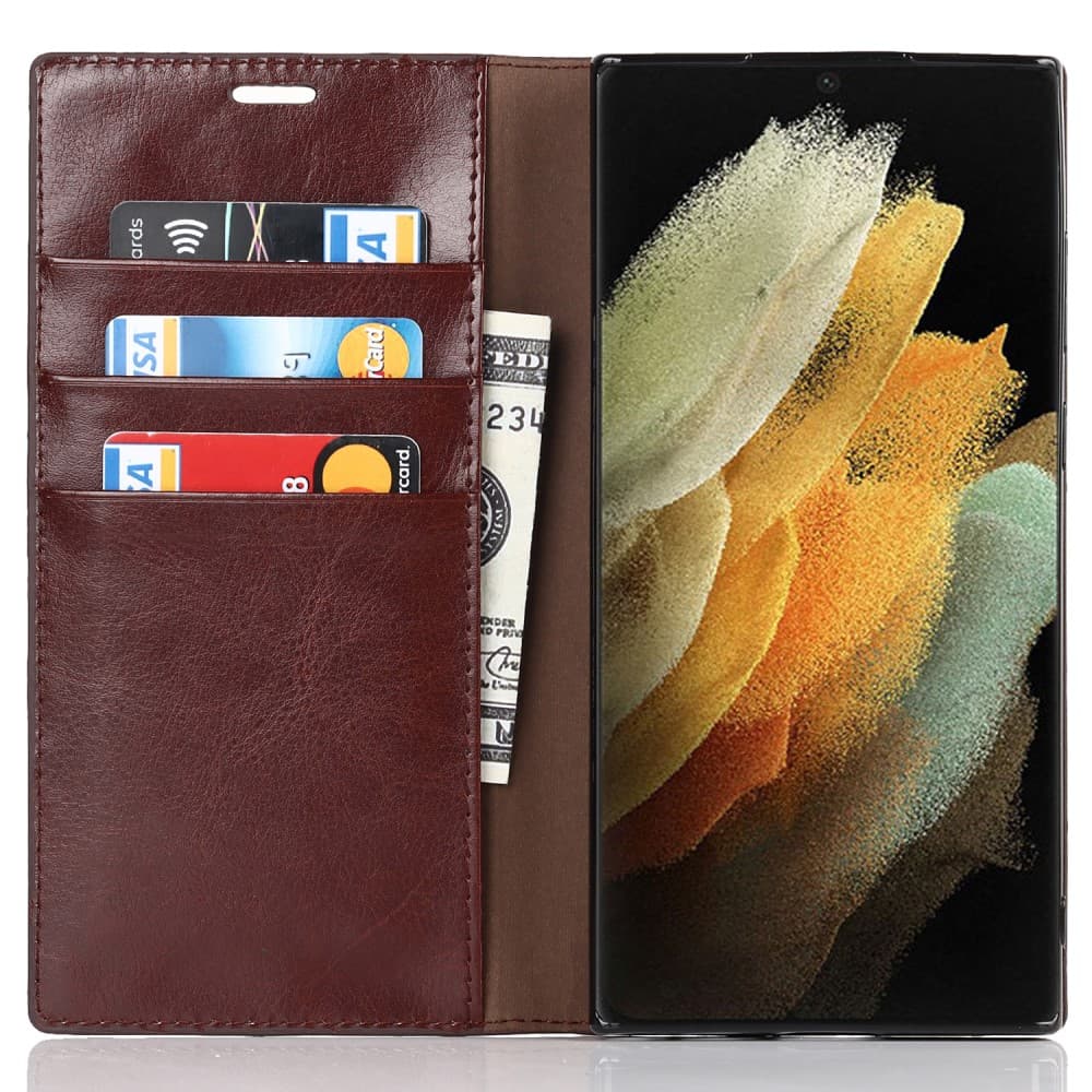 Samsung Galaxy S22 Ultra 5G telefonfodral - Coffee