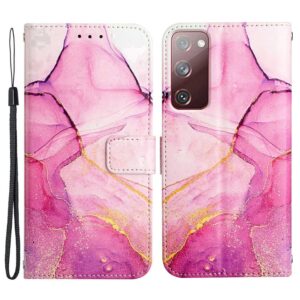 YB Pattern Printing Series-5 Fodral till Samsung Galaxy S20 FE - Rosa LS001