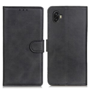 Samsung Galaxy Xcover 6 Pro Full Coverage Premium Plånboksfodral - Svart