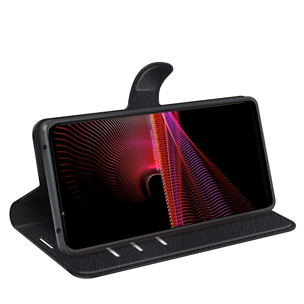 Sony Xperia 1 IV Plånboksfodral - Svart