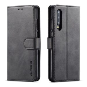LC.IMEEKE Plånboksfodral för Huawei P30 - Svart