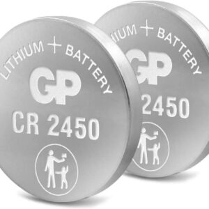 GP Knappcellsbatteri CR2450 3V Safety Seal - 2-pack