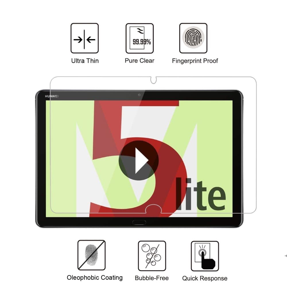 Skärmskydd i Härdat Glas för Huawei MediaPad M5 Lite 10