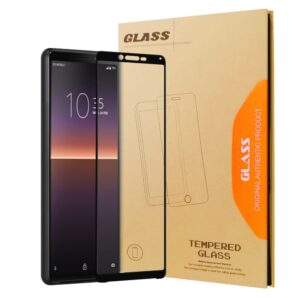 Heltäckande Skärmskydd Härdat Glas för Sony Xperia 10 II
