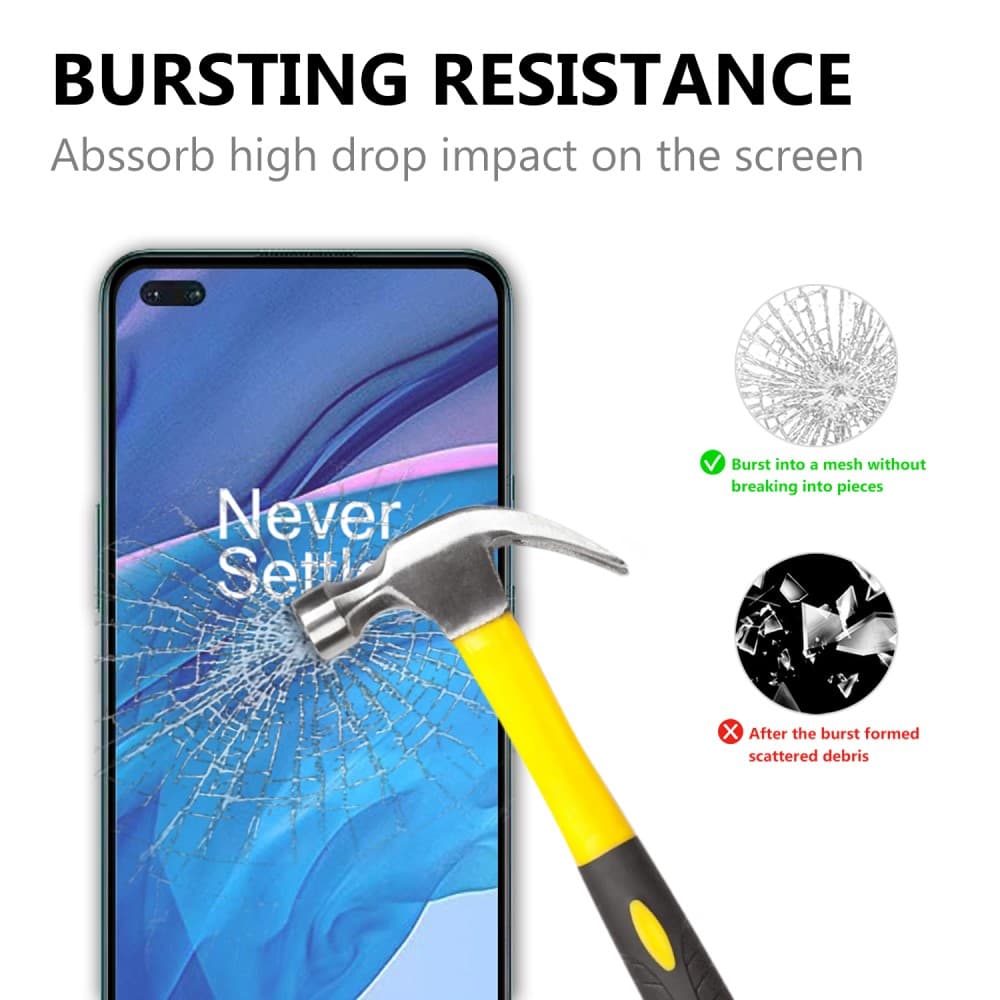 SiGN 2.5D Heltäckande Skärmskydd i Härdat Glas för OnePlus Nord