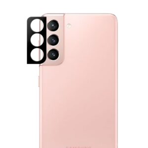 Linsskydd i Härdat Glas för Galaxy S21 5G - Svart