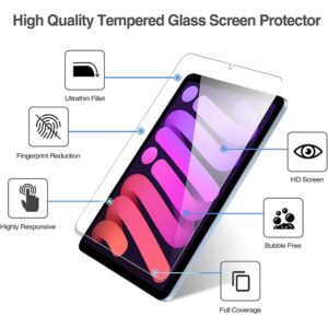 iPad Mini 6 2021 / Mini A17 Pro 2024 Skärmskydd i härdat glas