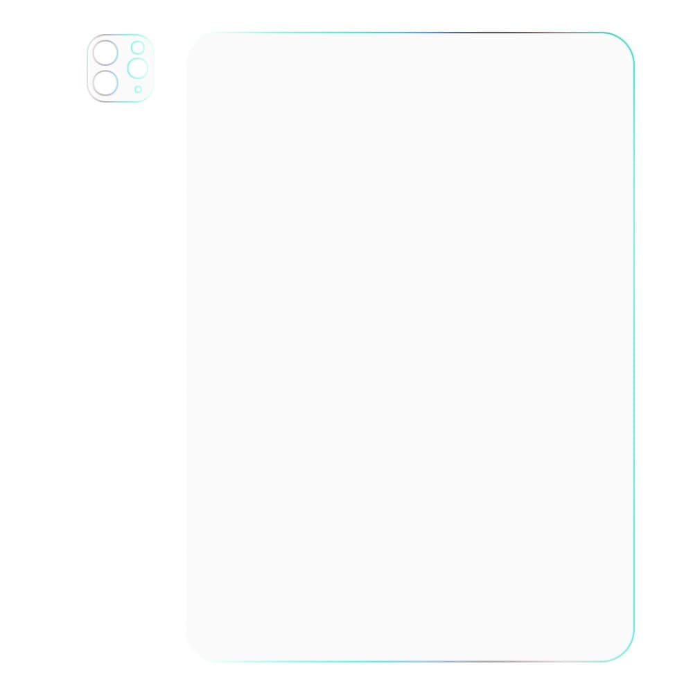 IPad Pro 12.9 2022, 2021, 2020, 2018 skärmskydd med ett linsskydd