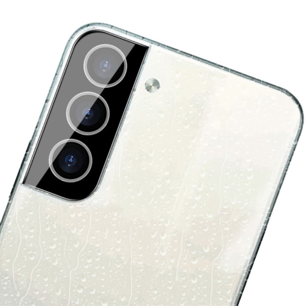 IMAK Samsung Galaxy S22, S22 plus 5G linsskydd - Svart