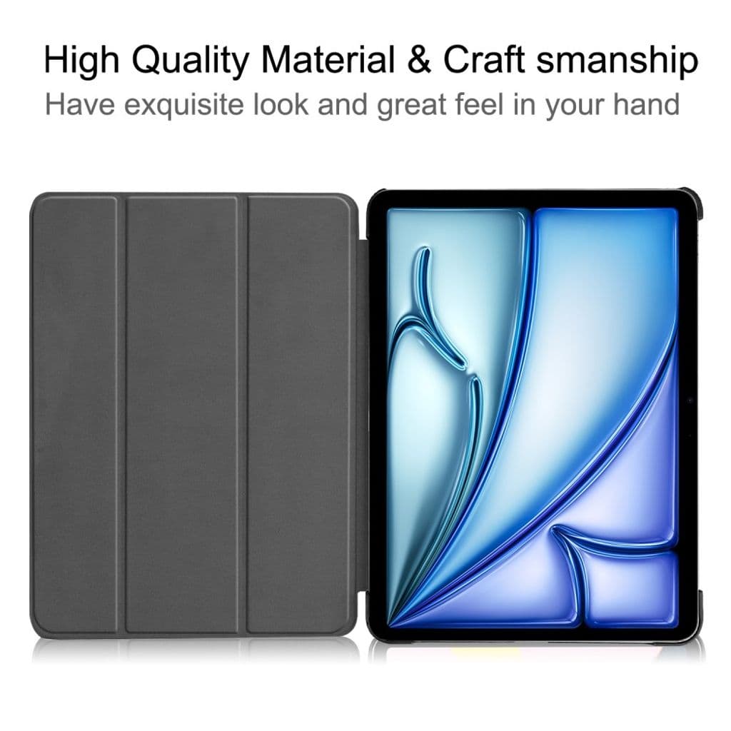 iPad Air 13" 2024/2025 Tri-fold fodral - Blå