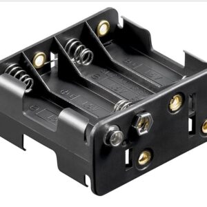 Batterihållare för 8st AA-batteri