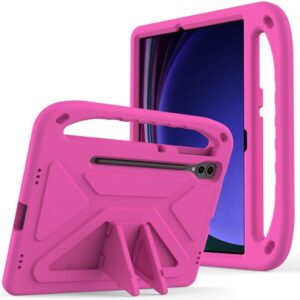 Samsung Galaxy Tab S9 FE Plus Hand Grip Skal - Rose