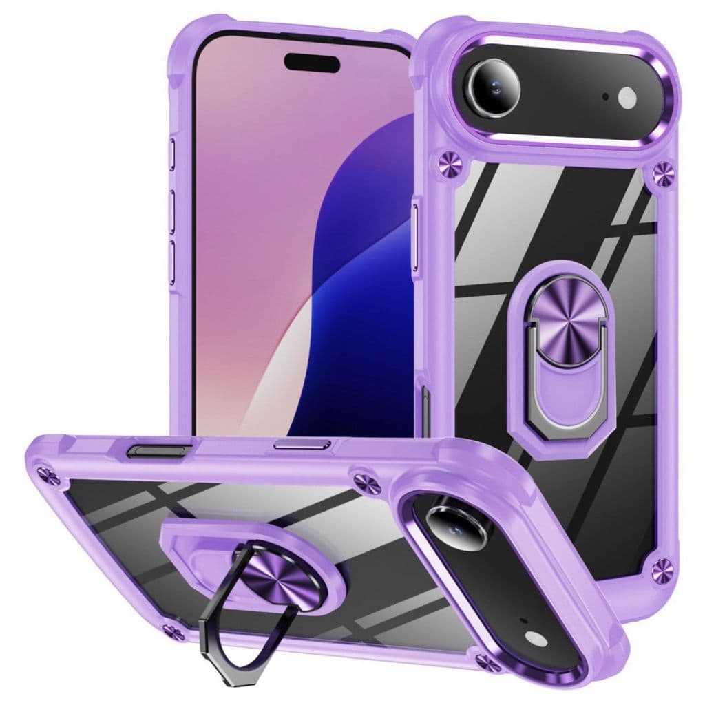 iPhone Air Skal med kickstand - Lila