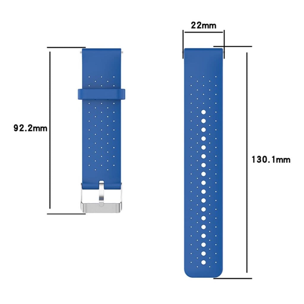Polar Vantage M / V2 / Grit X Klockarmband i silikon - Blå
