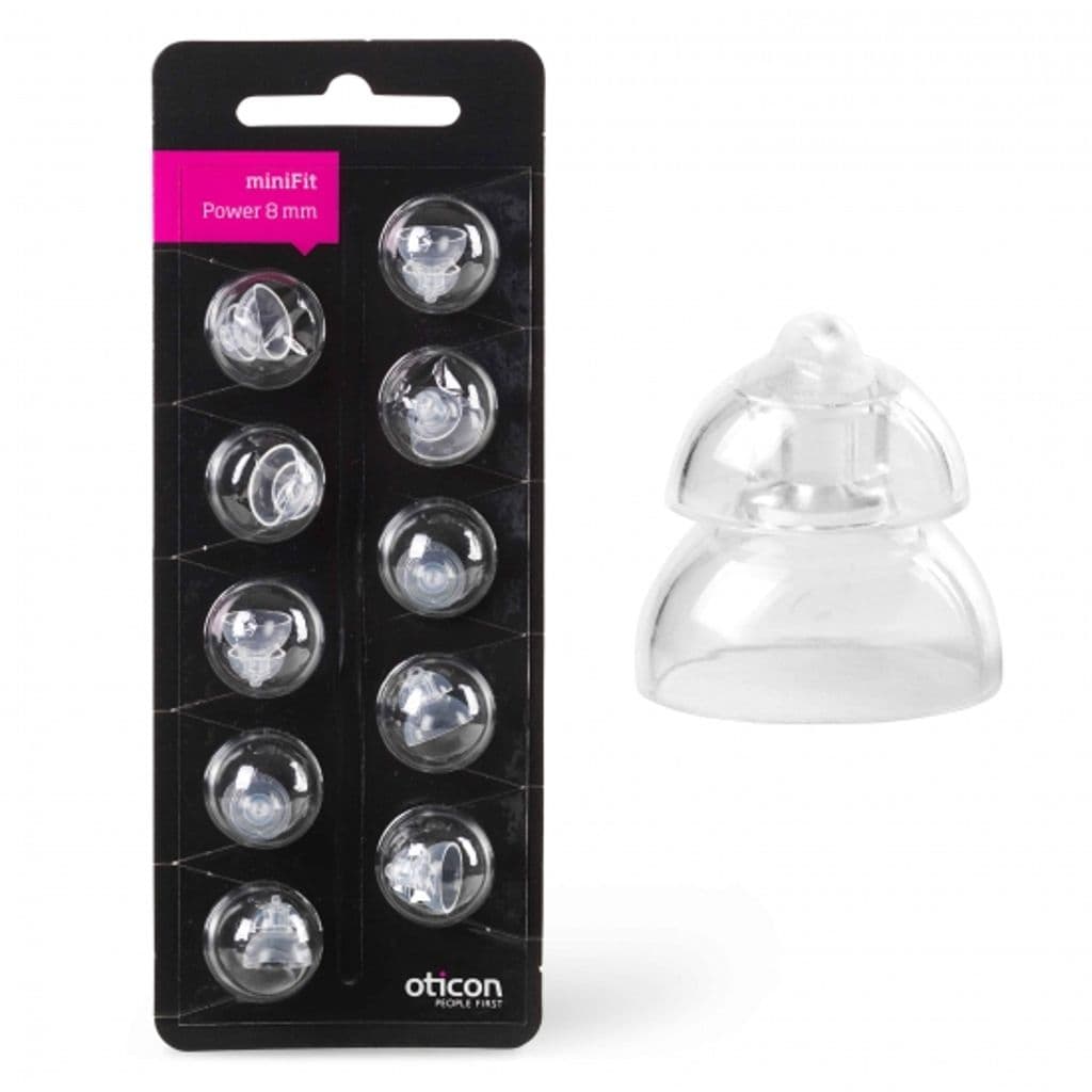 Oticon Dome Power minifit 8mm Modell Alta/Nera(10/frp)