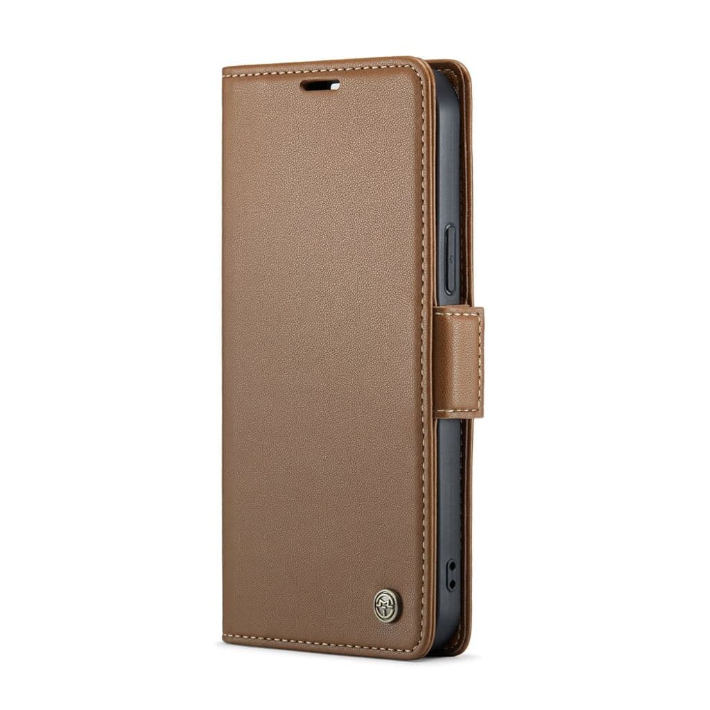 CASEME 023 Series iPhone 16 Pro Fodral - Brun