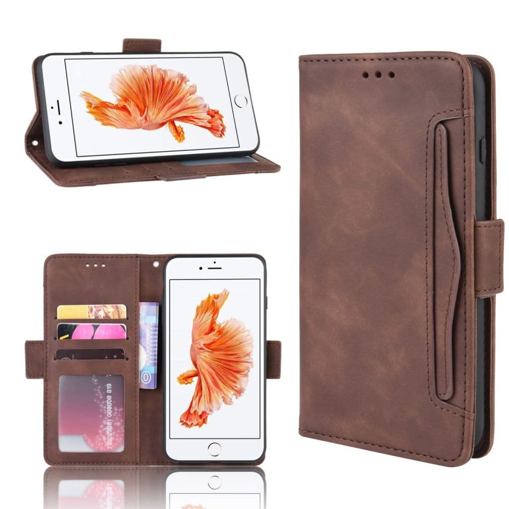 iPhone 6/6s Fodral med Stativ - Brun