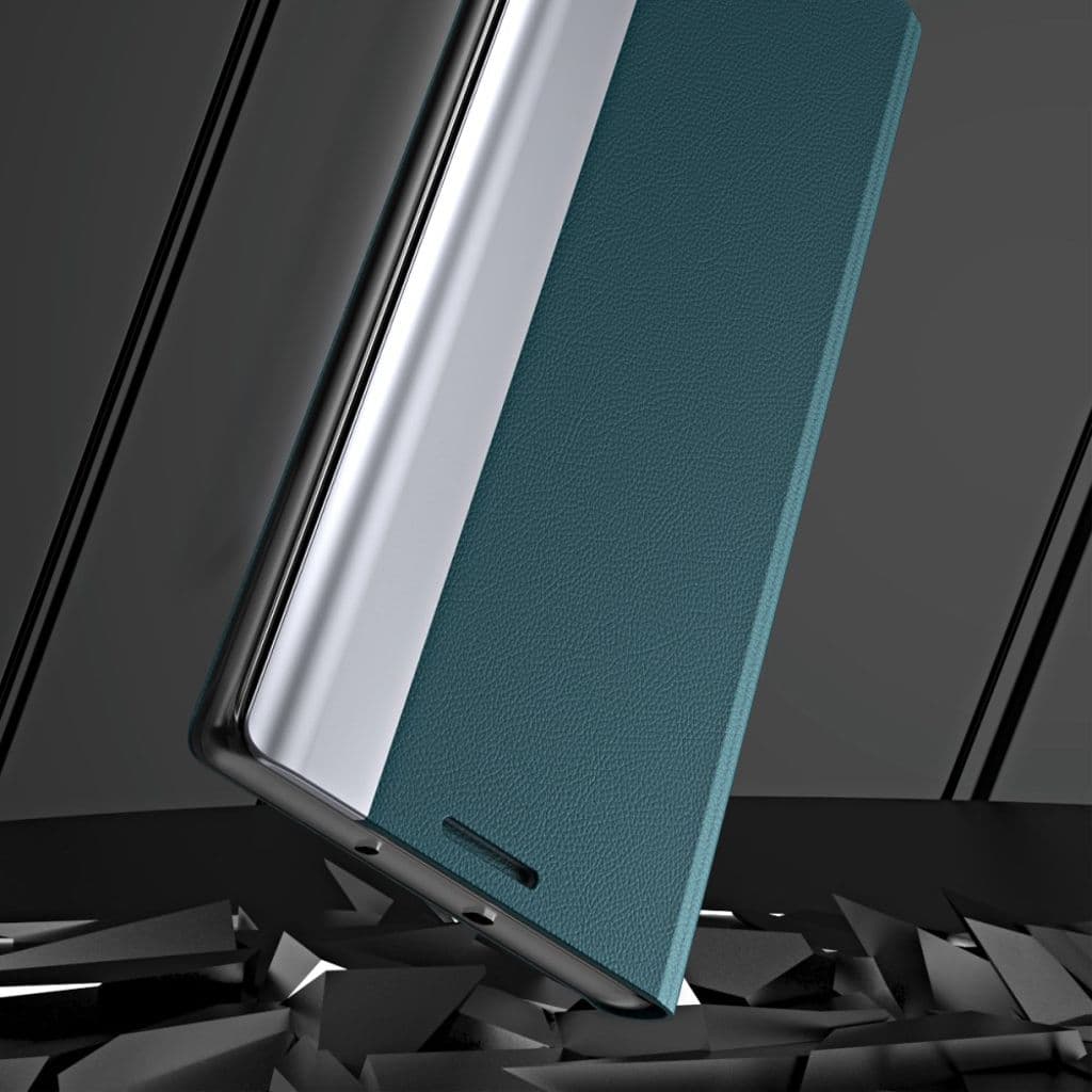 Samsung Galaxy S24 Ultra smartphonefodral med stativ - Svart