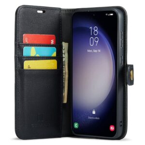 DG.MING Samsung Galaxy S25 Plånboksfodral - Svart