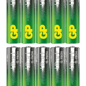 GP Ultra Plus Alkaline AAA-batteri, 24AUP/LR03, 10-pack