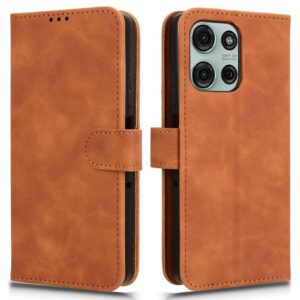 Motorola Moto G75 5G Plånboksfodral - Brun