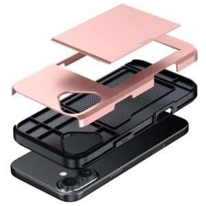iPhone 16-Skal med kortplats - Marinblå