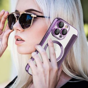 iPhone 16 Pro Max Fodral med Kortplatser - Lila