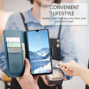 CASEME Samsung Galaxy A26 5G Fodral med RFID-blockering - Blå